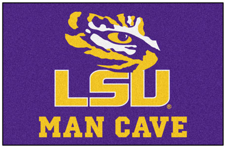 Fan Mats Louisiana State Univ Man Cave Starter Mat