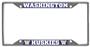 Fan Mats NCAA Washington License Plate Frame