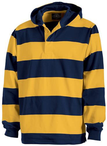 Charles River Hooded Rugby Pullover. Free shipping.  Some exclusions apply.