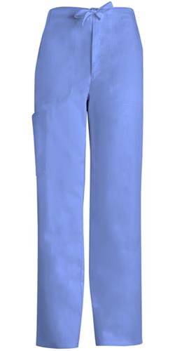 Cherokee Men's Fly Front Drawstring Scrub Pants. Embroidery is available on this item.