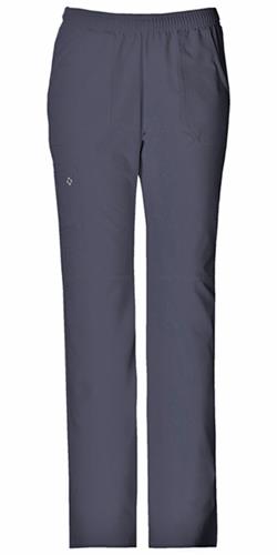 Cherokee Womens Mid-Rise Pull-On Cargo Scrub Pants. Embroidery is available on this item.