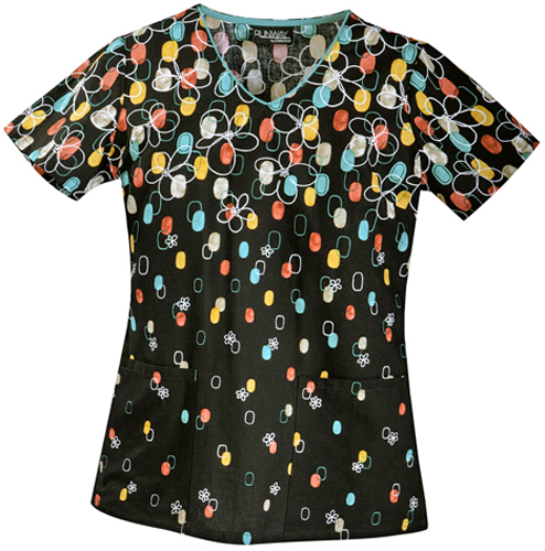 Runway Women's Confection Perfection Scrub Top. Embroidery is available on this item.