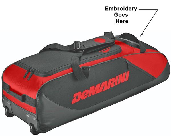 DeMarini D-Team Bat Bag on Wheels | Epic Sports