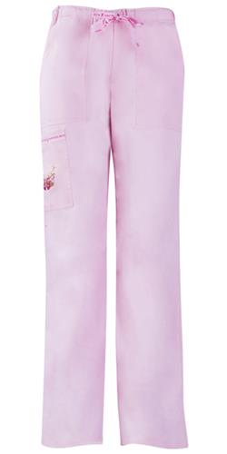 Scrub HQ Breast Cancer Mid-Rise Cargo Scrub Pants. Embroidery is available on this item.