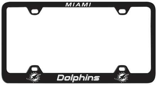 Fremont Die NFL Miami Dolphins License Plate Frame
