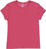 Womens T-Shirt Top (WS,WM,WL - Heather Brown) - "Undersized - See Below Chart"