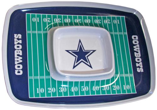NFL Dallas Cowboys Chip & Dip Tray