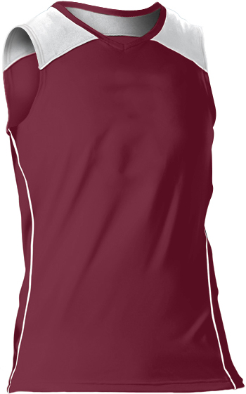 E24131 Alleson Women's Sleeveless 2-Color Cooling Volleyball Jerseys