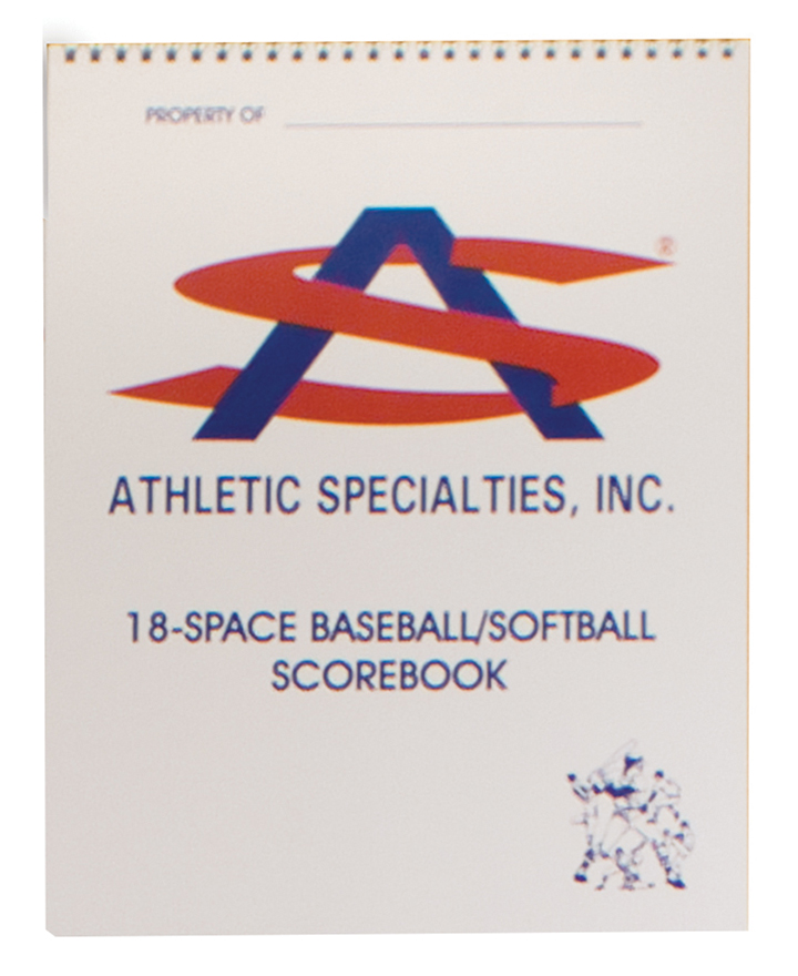E194621 Athletic Specialties BaseballSoftball Scorebooks