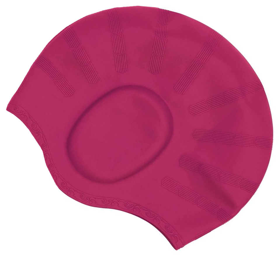 E194823 Adoretex Silicone Solid Swim Cap Ear Protection