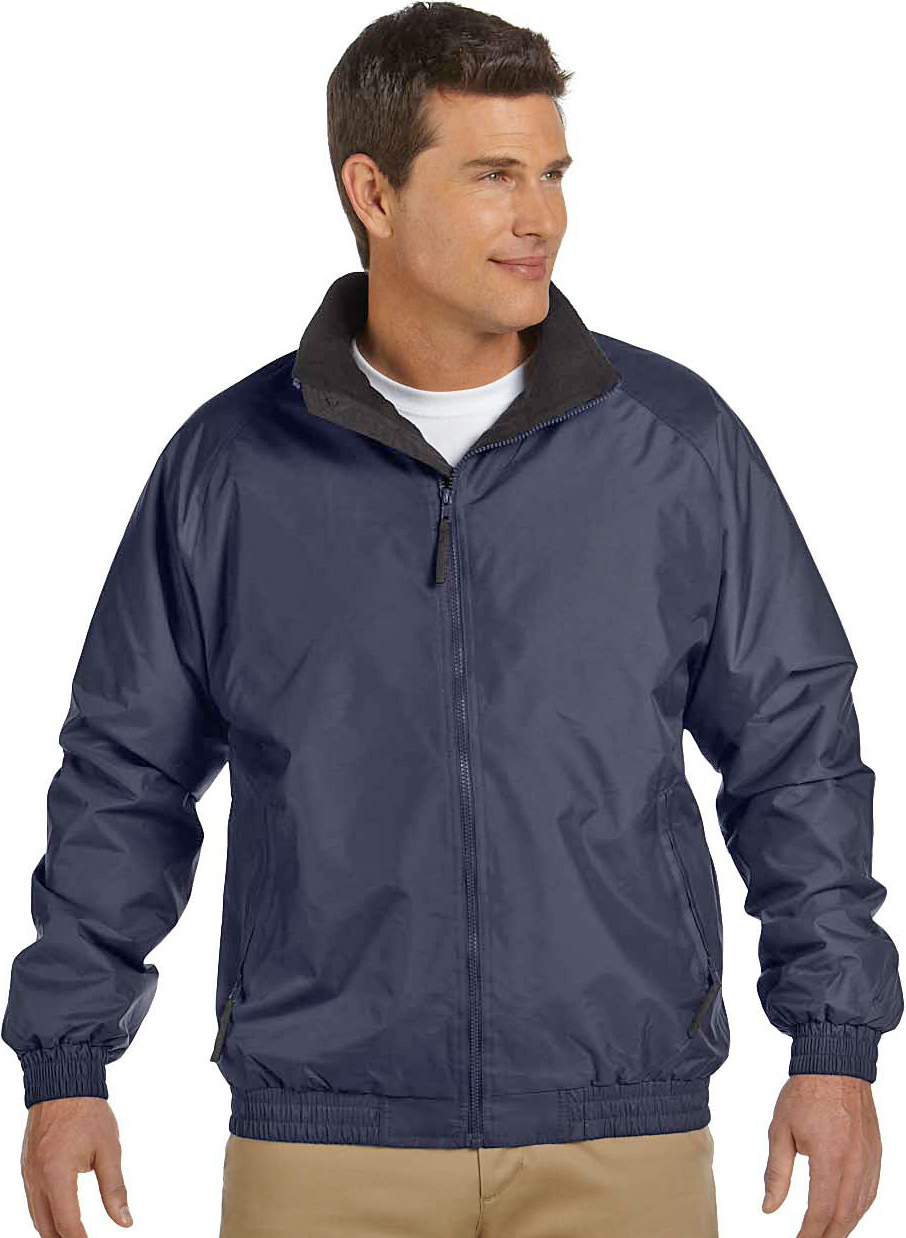 E123237 Harriton Mens Fleece-Lined Nylon Jacket