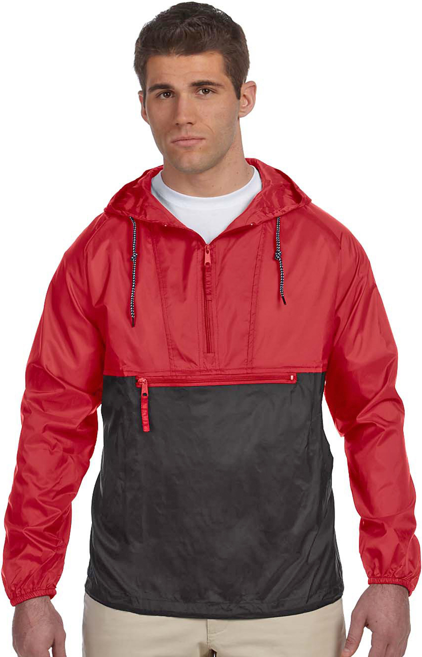 E123253 Harriton Mens Packable Nylon Jacket