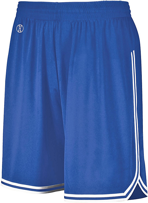 E135883 Holloway Mens Youth Retro Basketball Shorts