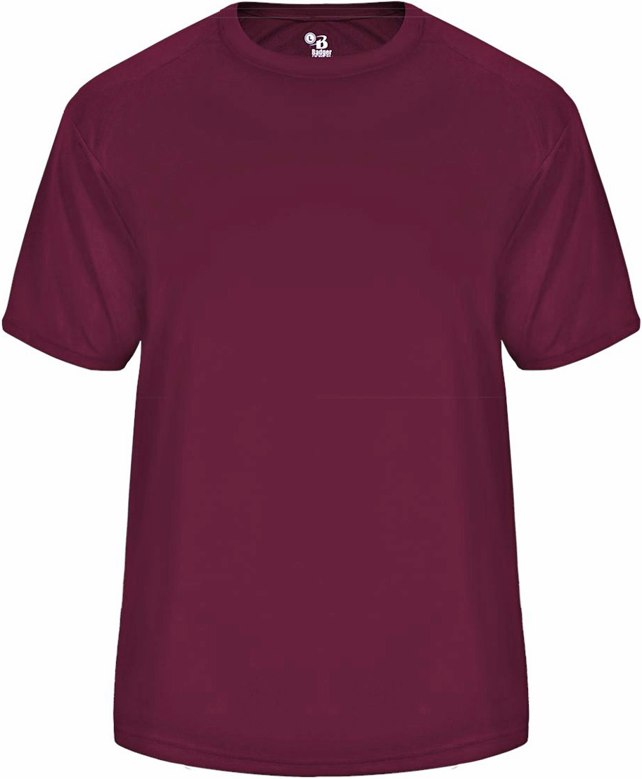 E118478 Badger Sport Adult/Youth Vent Back Tee