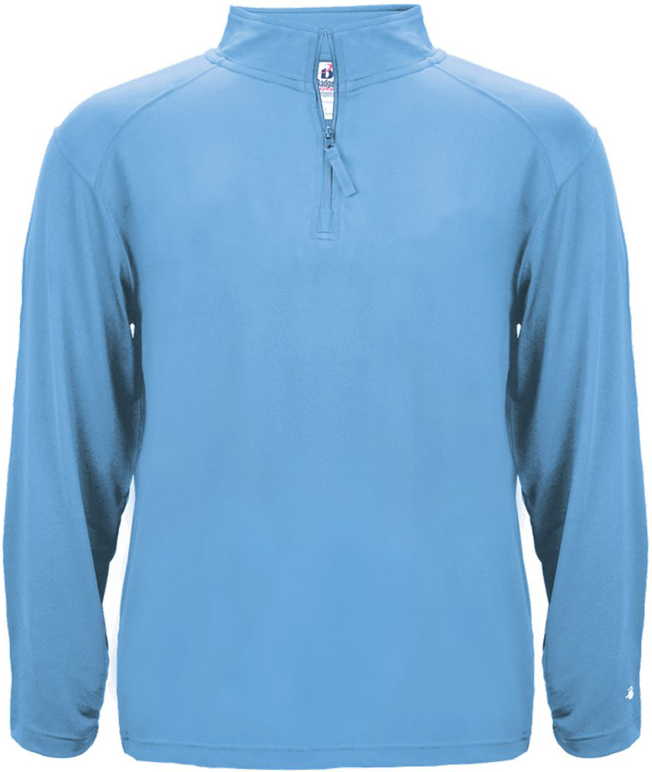 E77924 Badger Sport Quarter Zip Light Weight Pullover