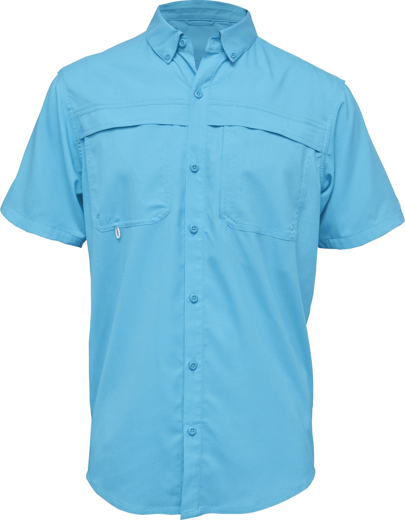 E136303 Baw Adult Short Sleeve Fishing Shirt