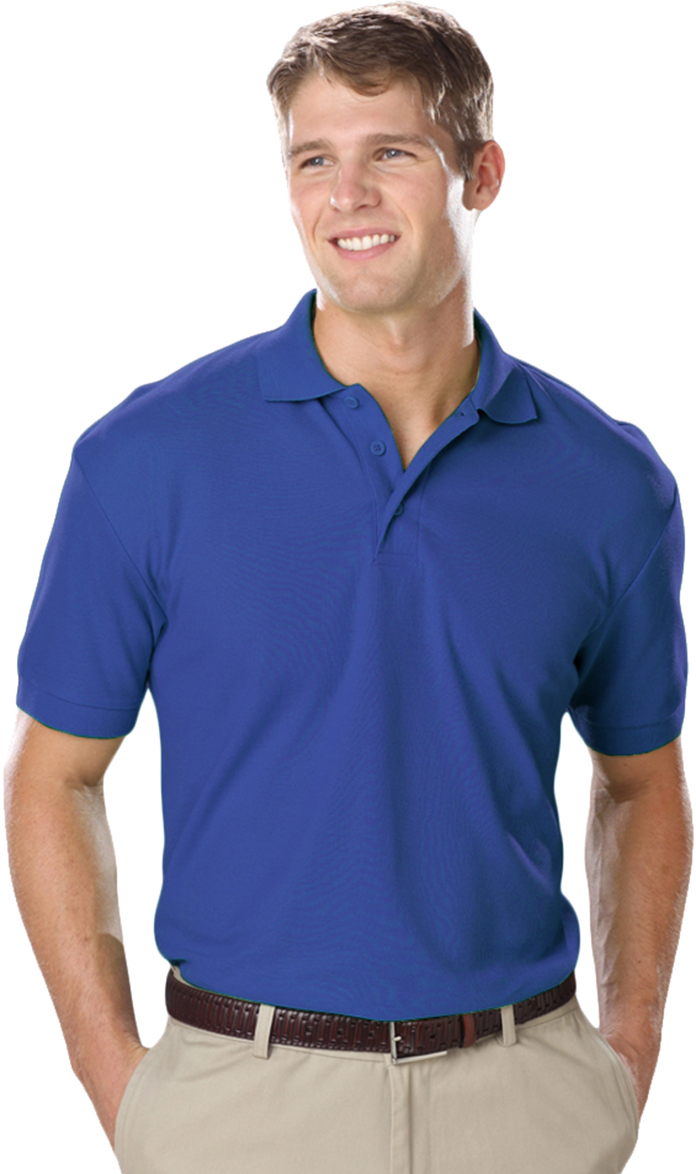 E13896 Blue Generation Men's SS Soft Touch Polo Shirts