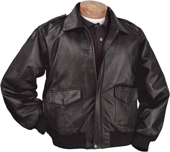E37560 Burk's Bay Napa Leather Bomber Jacket