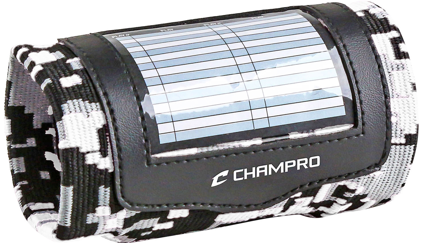 E128996 Champro Quarterback Wrist Coach Football Playbooks