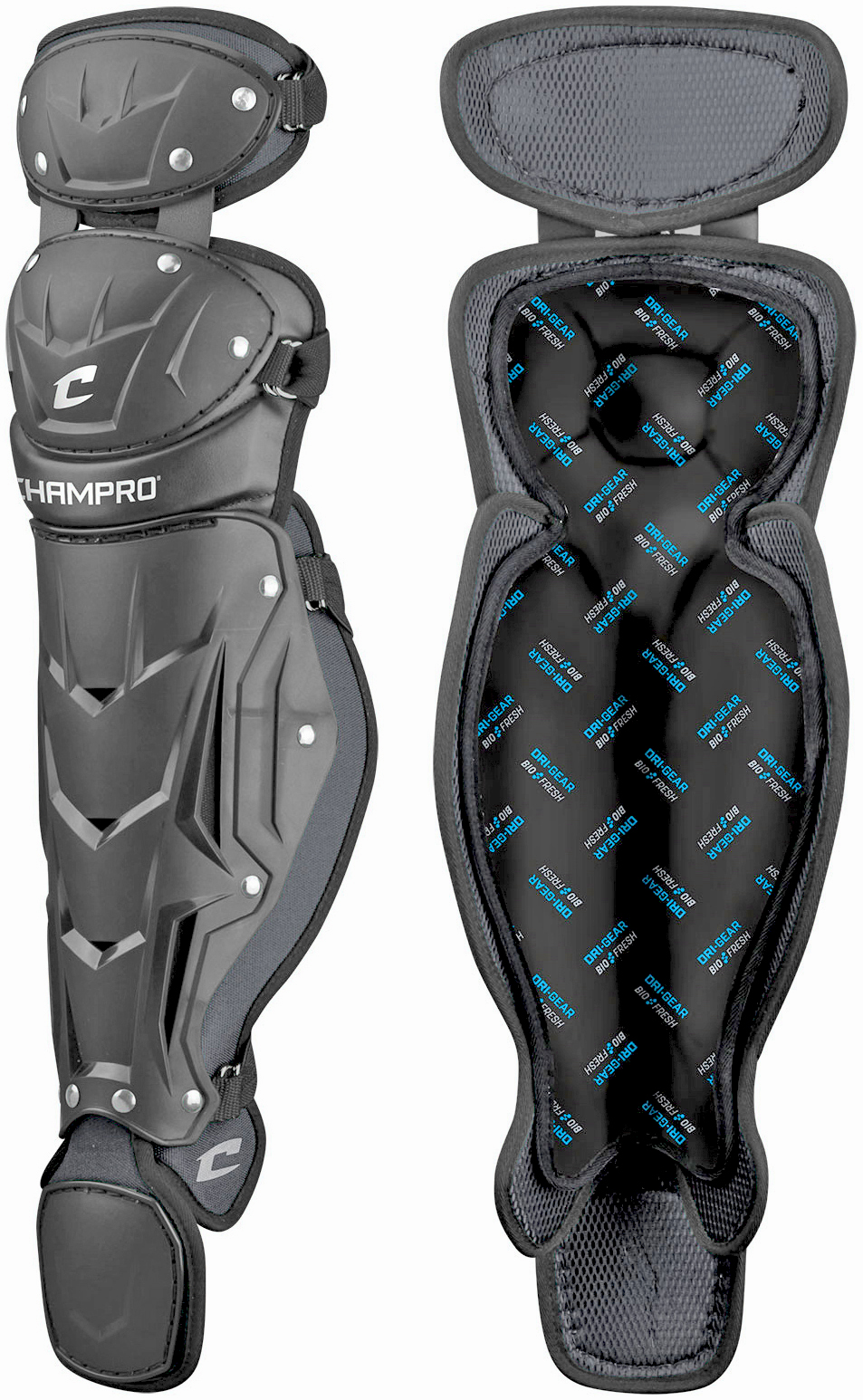 E125196 Champro Optimus Pro Baseball Leg Guards (pair)