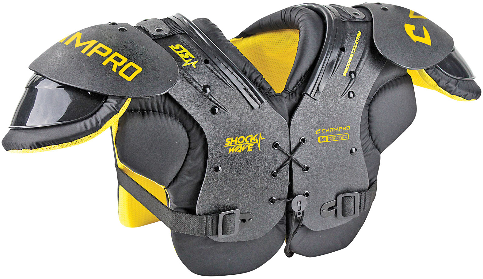 E94580 Champro Youth Shockwave Football Shoulder Pads