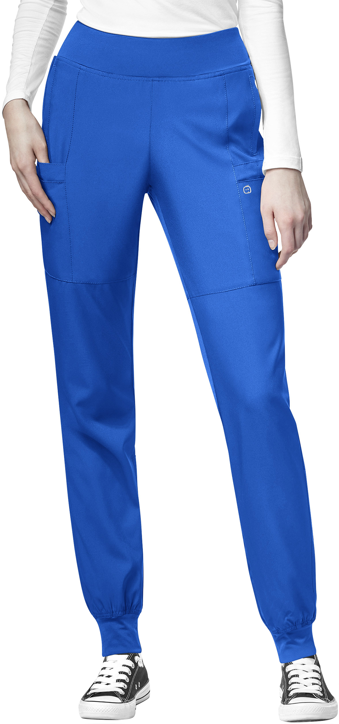 wonderwink w123 women's 5555 comfort waist jogger pant