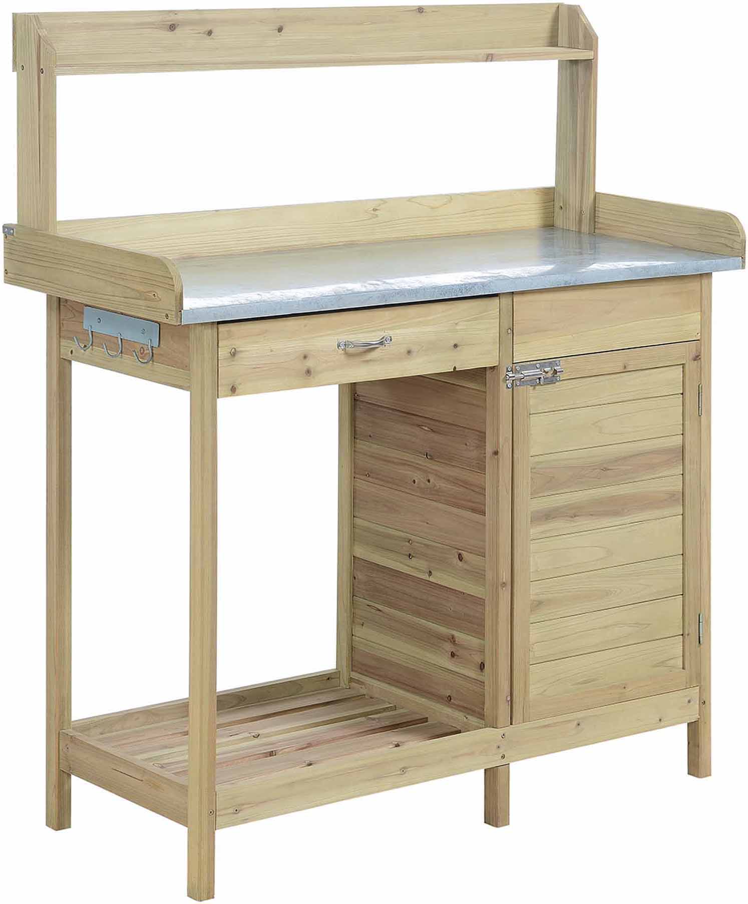 E142236 Convenience Concepts Deluxe Potting Bench