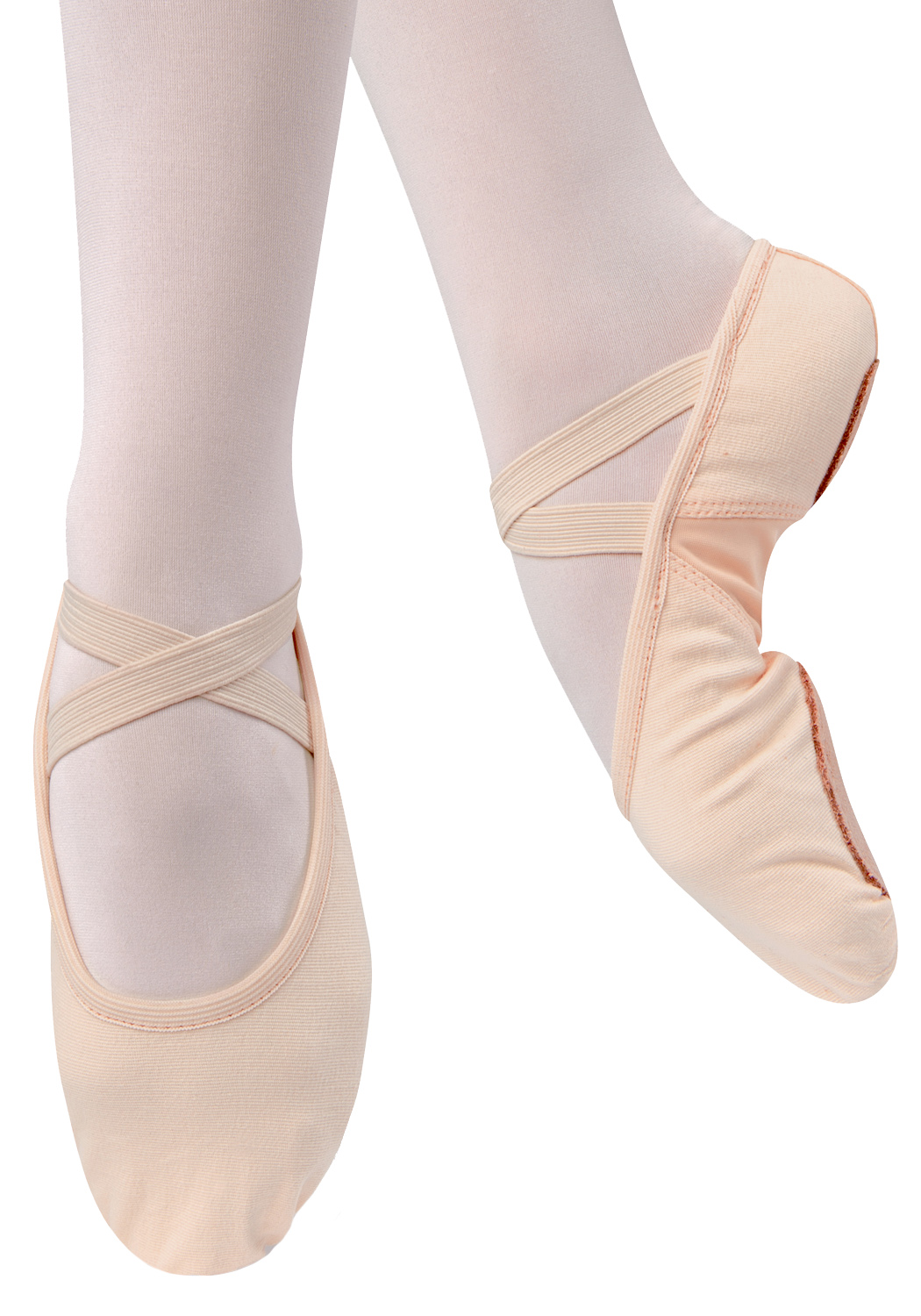 elasticated ballerina slippers