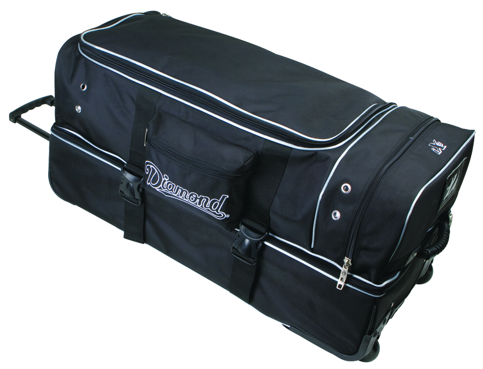 E5517 Diamond WHL DLX UMP 33 BAG Wheeled Deluxe Pro Umpire Gear Bag