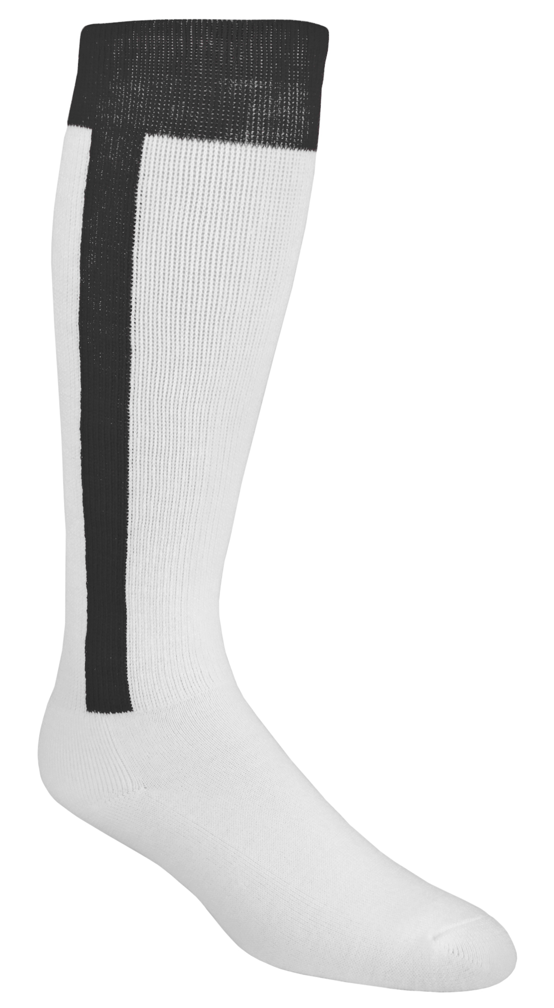 E128049 2- in-1 Stirrup Baseball Knee-High Socks (FOOTED) 1- PAIR