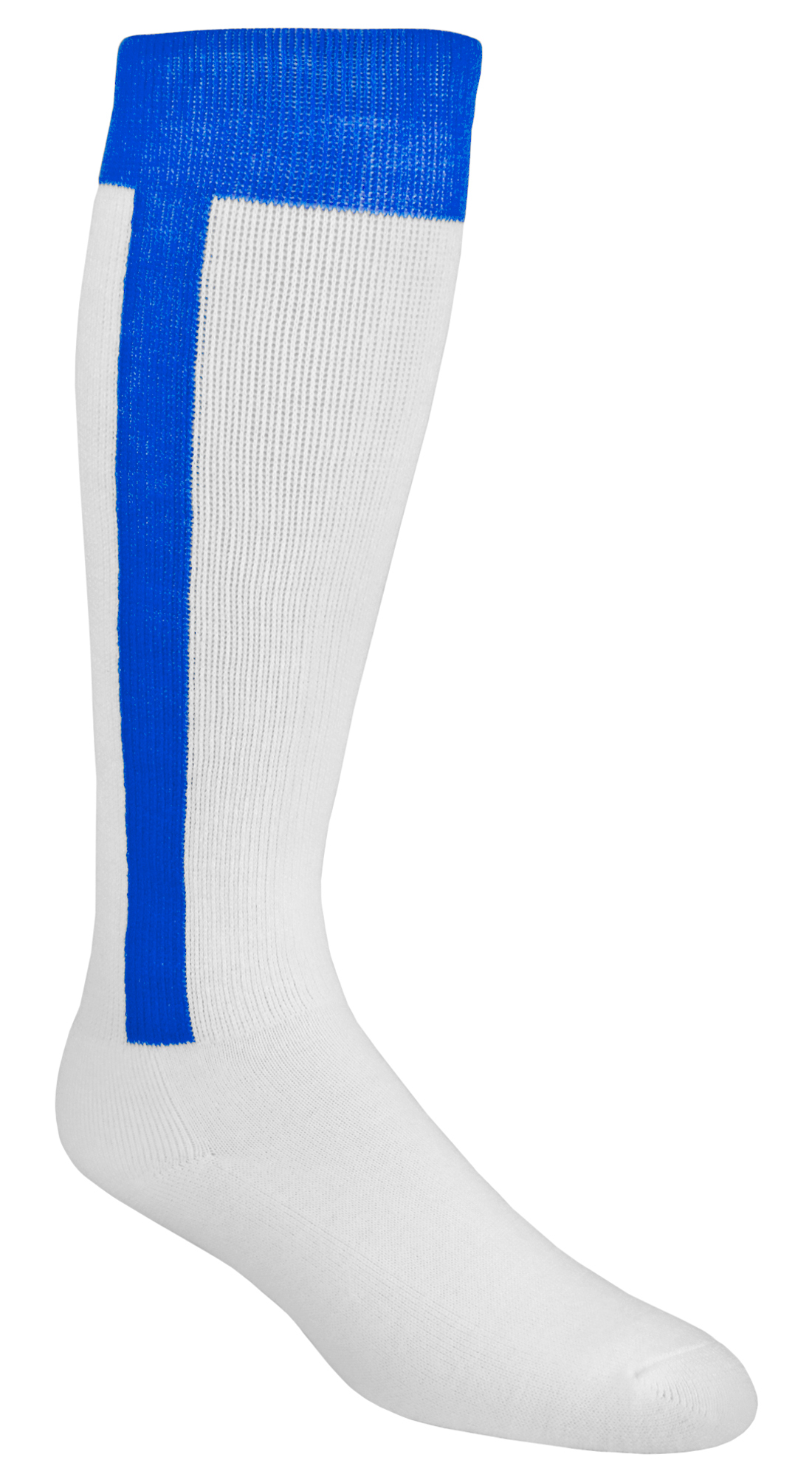 E128049 2 in1 Stirrup Baseball KneeHigh Socks (FOOTED) 1 PAIR