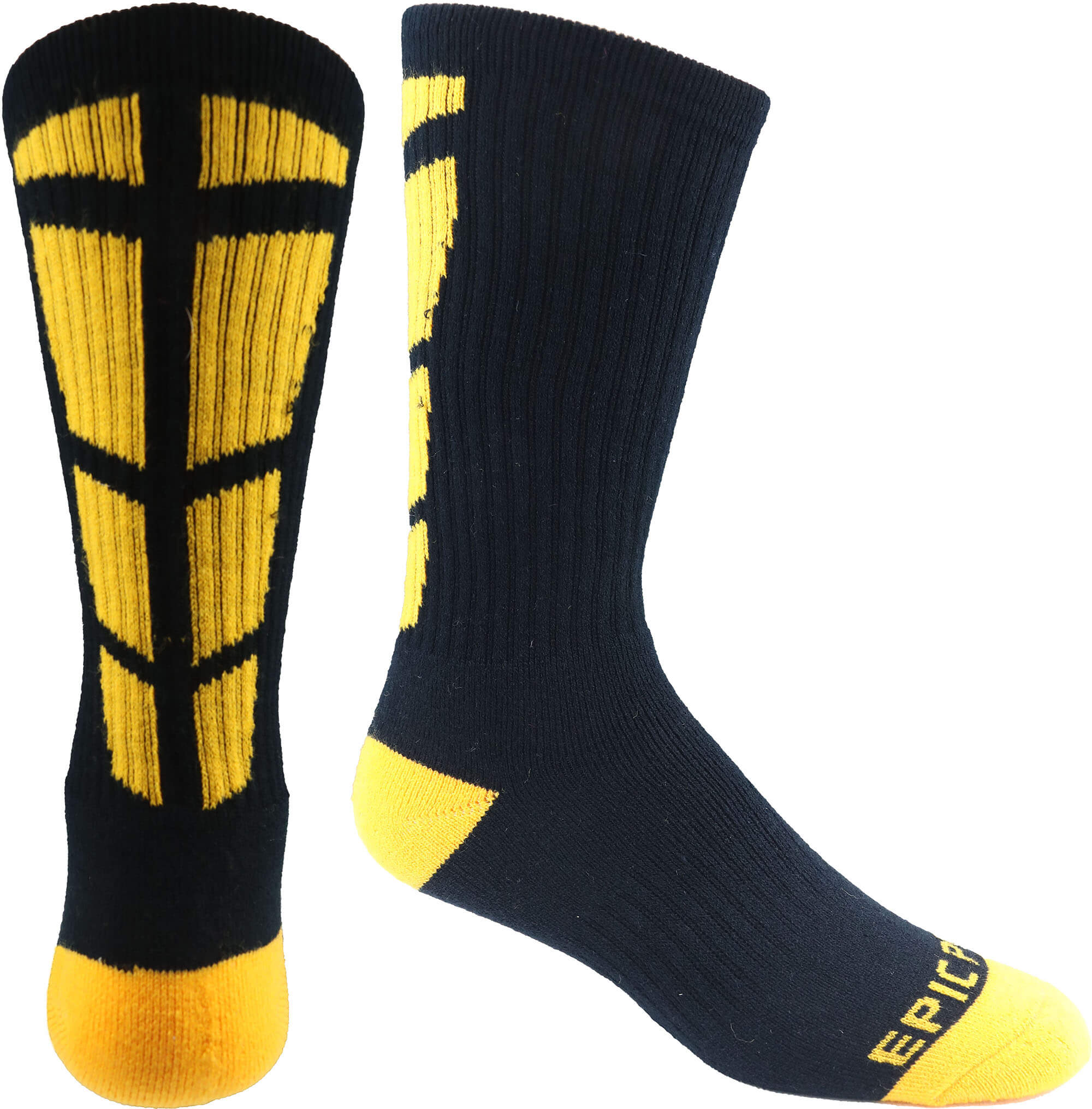 E129483 Epic Performance Series Frontcourt Game Crew Socks