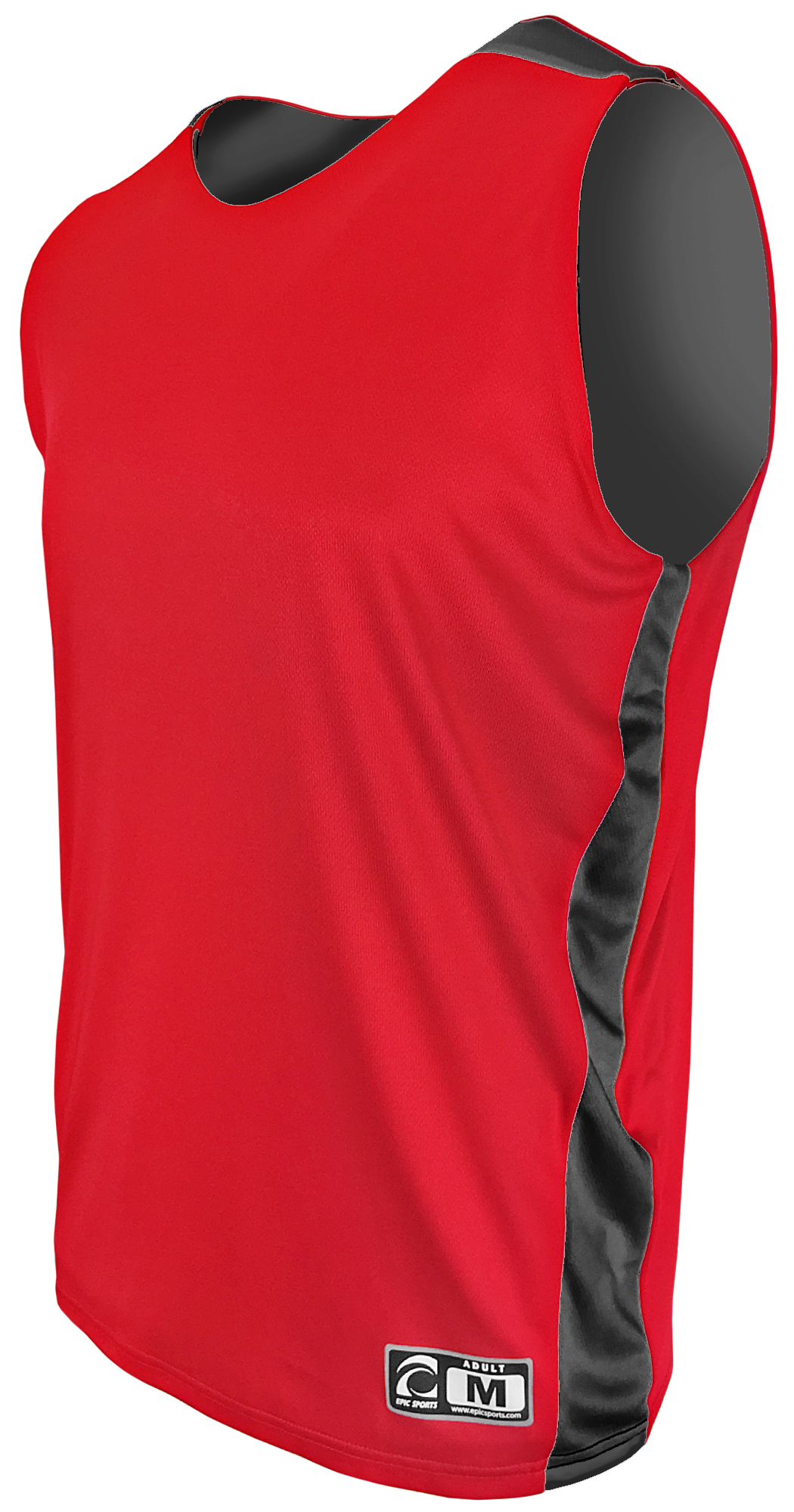 E132649 Epic Adult & Youth Reversible Sleeveless Basketball Jerseys