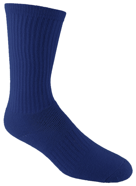E141966 SOLID COLOR Crew Socks (1Pair)