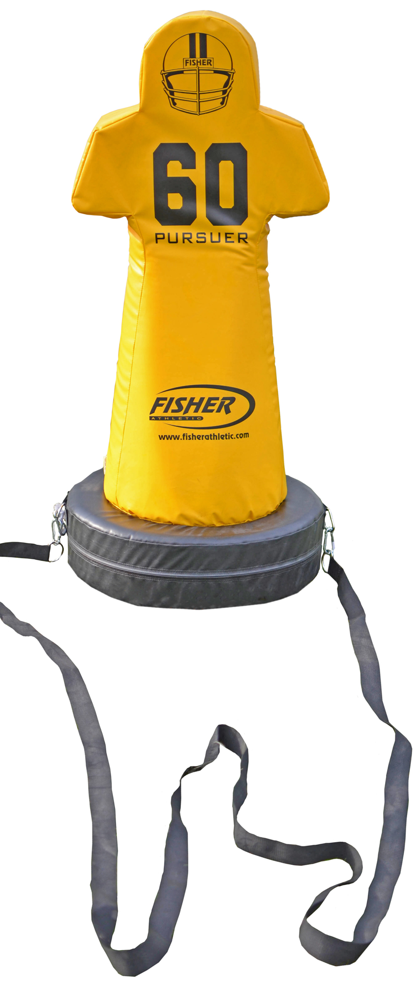 E140603 Fisher Pursuer Moving Target Football Dummies