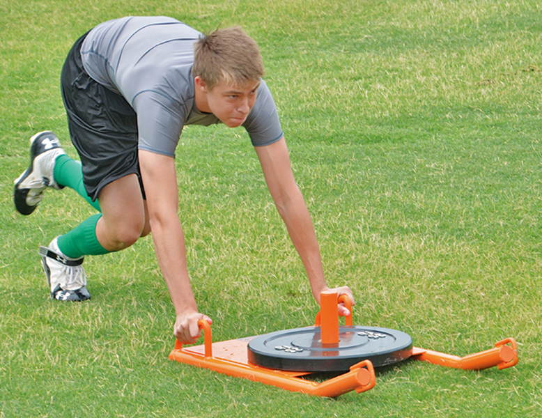 E119564 Fisher Football Push/Pull Sleds