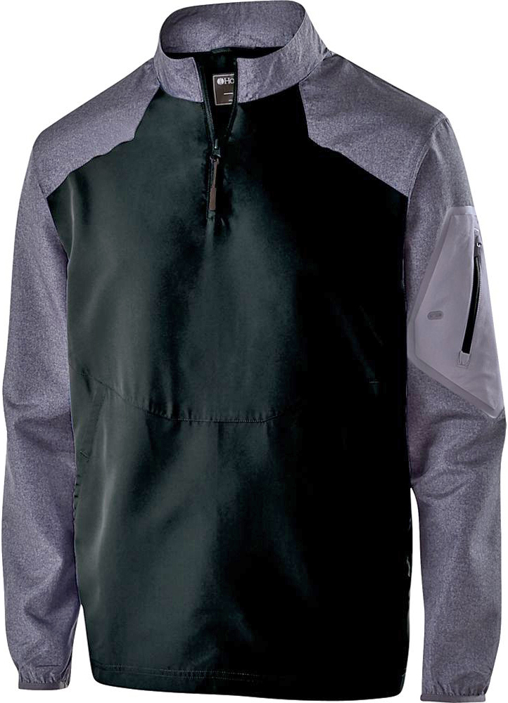 E114949 Holloway Adult Yth Raider 1/4 Zip Pullover Jacket