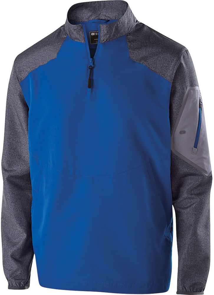 E114949 Holloway Adult Yth Raider 1/4 Zip Pullover Jacket