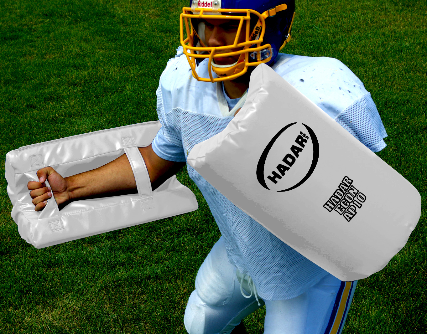 E120994 Hadar Economy Football Arm Pads ECONAP10