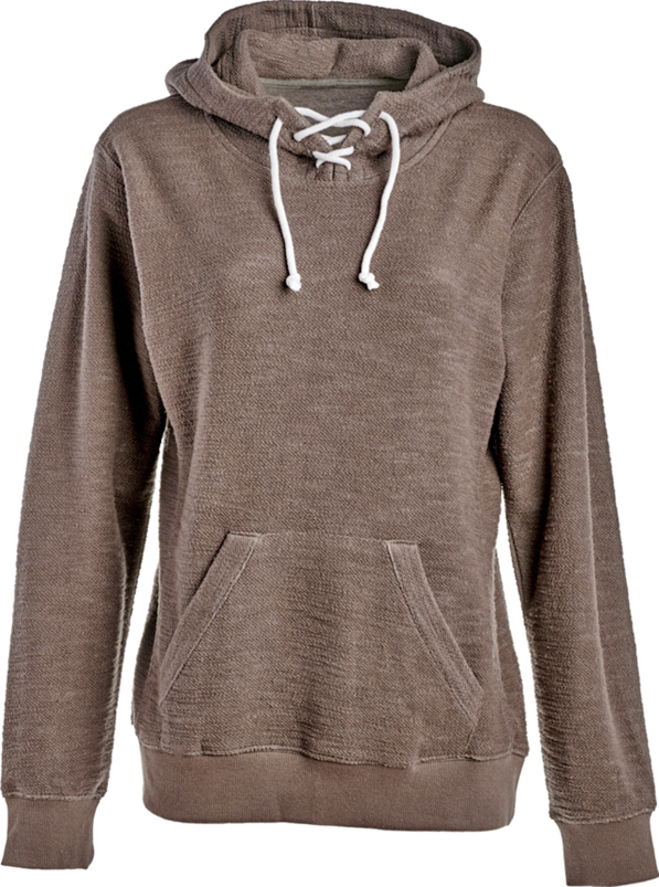 E142351 J America Ladies Sport Lace Scuba Hood