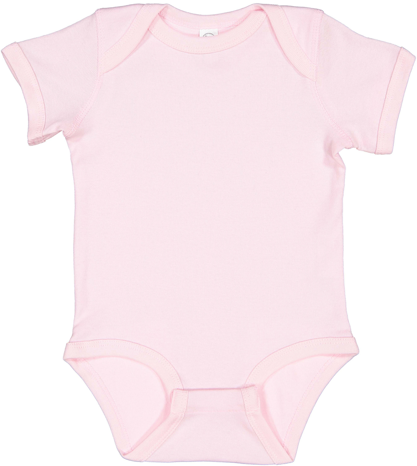 E29292 Rabbit Skins Infant Baby Rib Bodysuit 4400