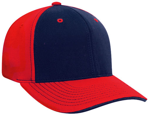 E26578 Pacific Headwear 398F M2 Contrast Baseball Caps