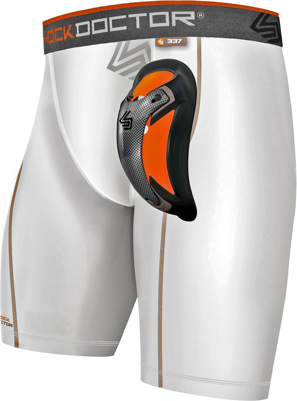 E107674 Shock Doctor Ultra Pro Compress. Shorts w Cup