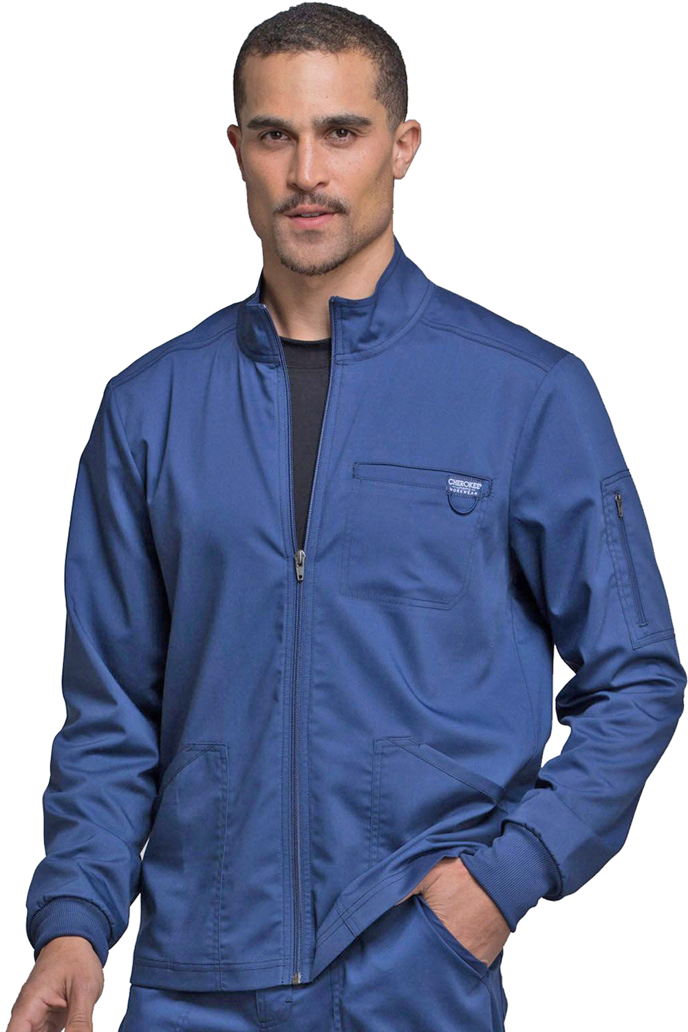 E128626 Cherokee Revolution Mens Zip Front Jacket