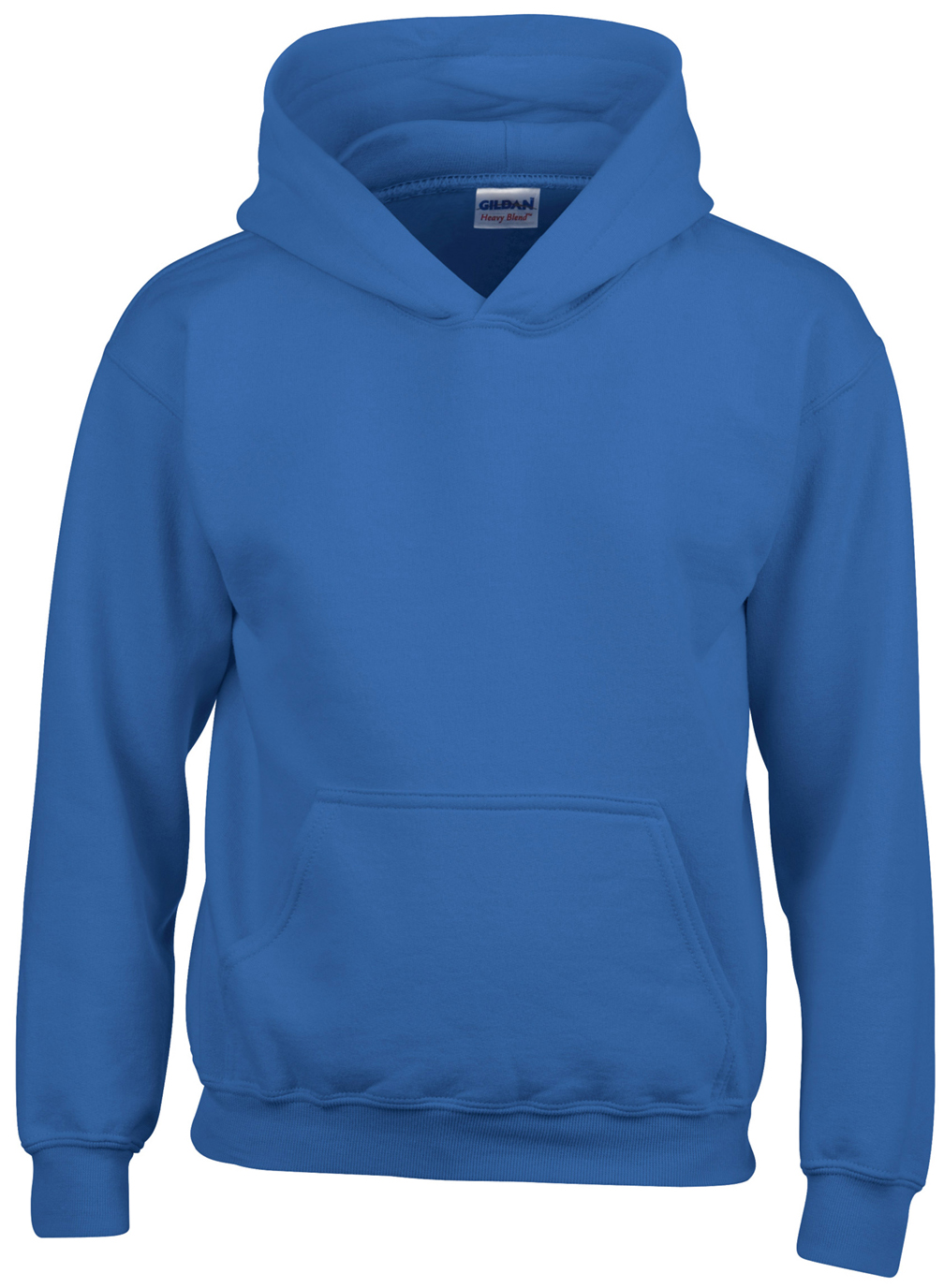 E71165 Gildan Adult Youth Heavy Blend Hooded Sweatshirts   Royal 