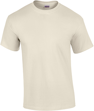 Gildan Adult Ultra Cotton T-Shirt NATURAL 