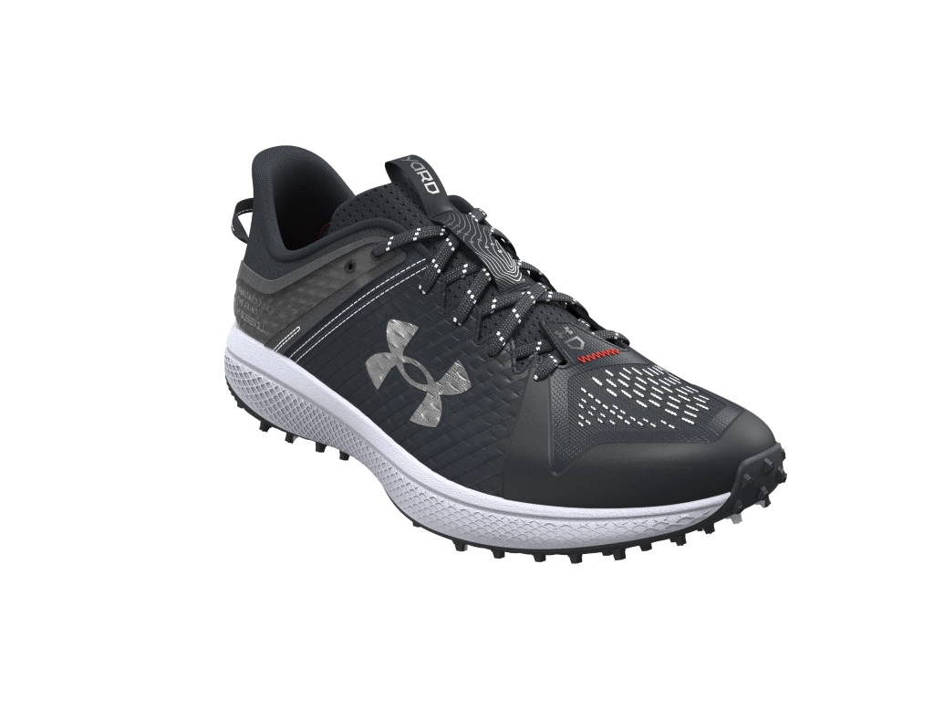 E195951 Under Armour Mens Yard Turf Baseball Shoes 3025593 9893