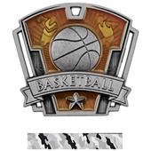 Hasty Awards 3" Varsity Basketball Medals M-787B