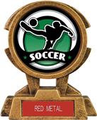 Hasty Awards 7" Sky Tower Resin Soccer Trophy Hasty Awards 7" Sky Tower Resin Soccer Trophy