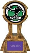 Hasty Awards 10" Sky Tower Resin Soccer Trophy Hasty Awards 10" Sky Tower Resin Soccer Trophy